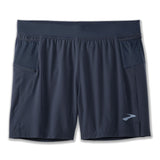 Brooks Sherpa 5inch 2in1 Men's Running Short - Blue Slate