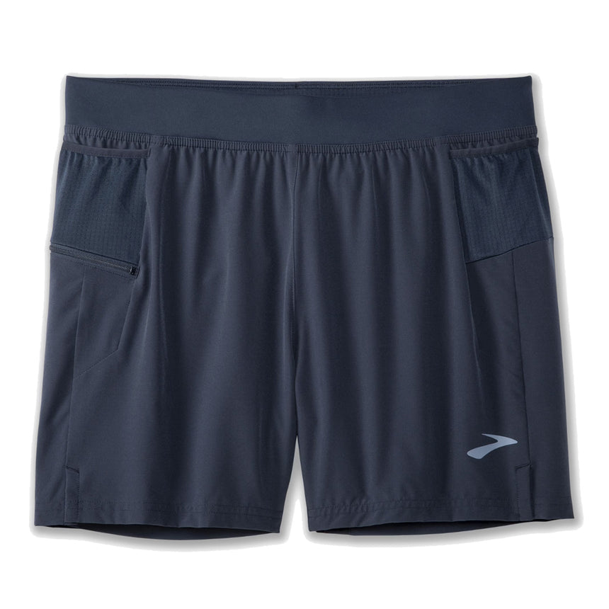 Brooks Sherpa 5inch 2in1 Men's Running Short - Blue Slate