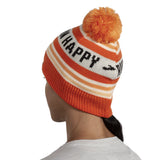 Brooks Heritage Pom Beanie - Fluoro Flash Run Happy