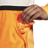 Brooks Run Visible 2.0 Women's Running Jacket - Ecru/Fluoro Flash/Black