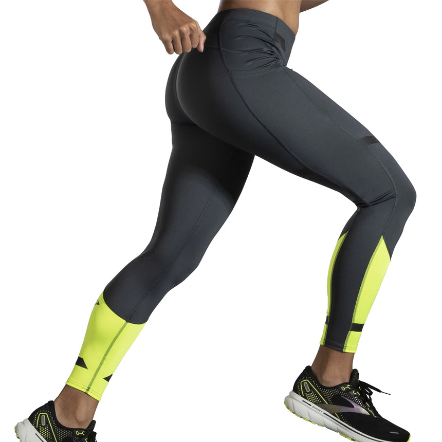 Brooks Run Visible Women's Running Tight - Asphalt/Nightlife