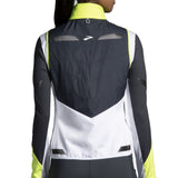 Brooks Run Visible Insulated Women's Running Vest - White/Asphalt/Nightlife