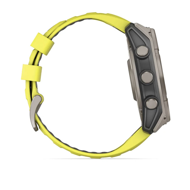 Garmin Fēnix® 8 Solar 51mm Running Watch - Yellow/Graphite