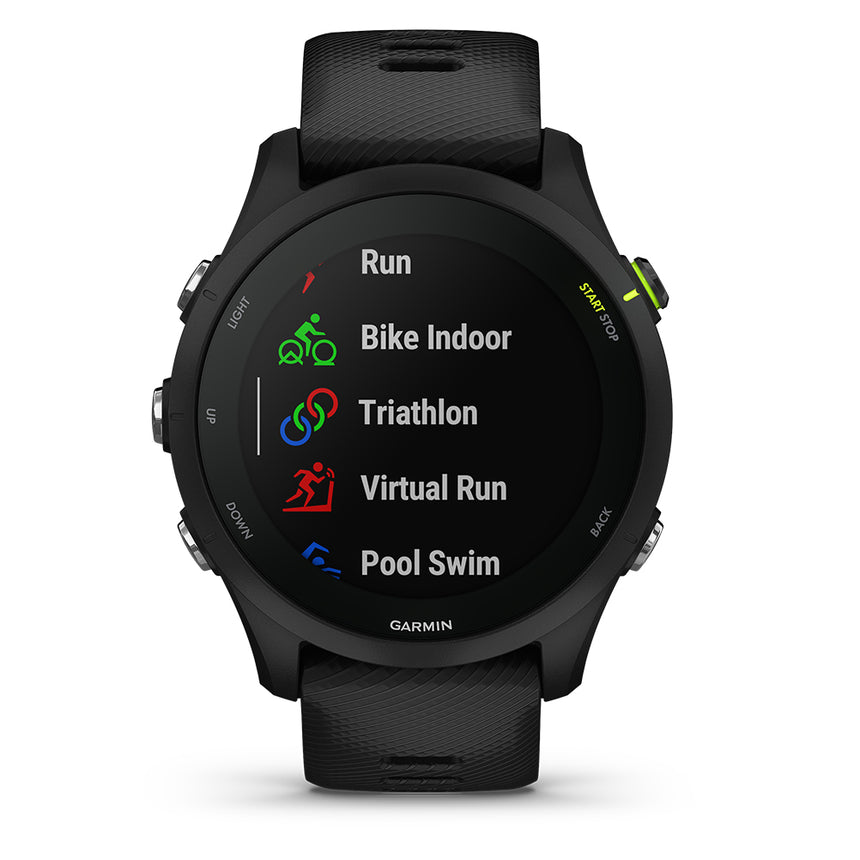 Garmin Forerunner 255 Music Running Watch - Black 46mm