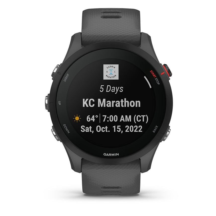 Garmin Forerunner 255 Running Watch - Slate Gray 46mm
