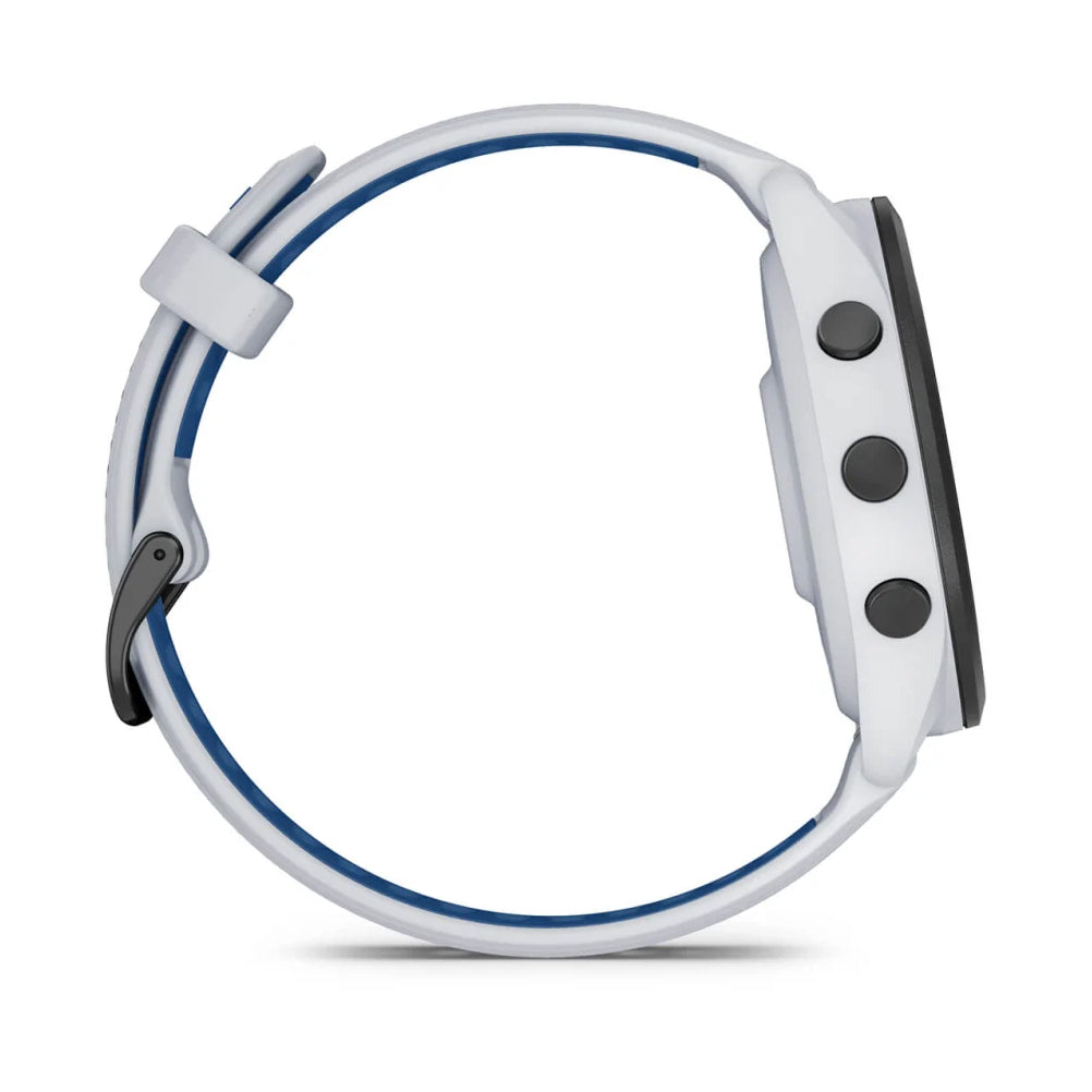 Garmin Forerunner 265 Running Watch - Whitestone/Tidal Blue 46mm
