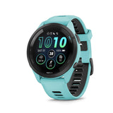 Garmin Forerunner 265 Running Watch - Aqua/Black 46mm