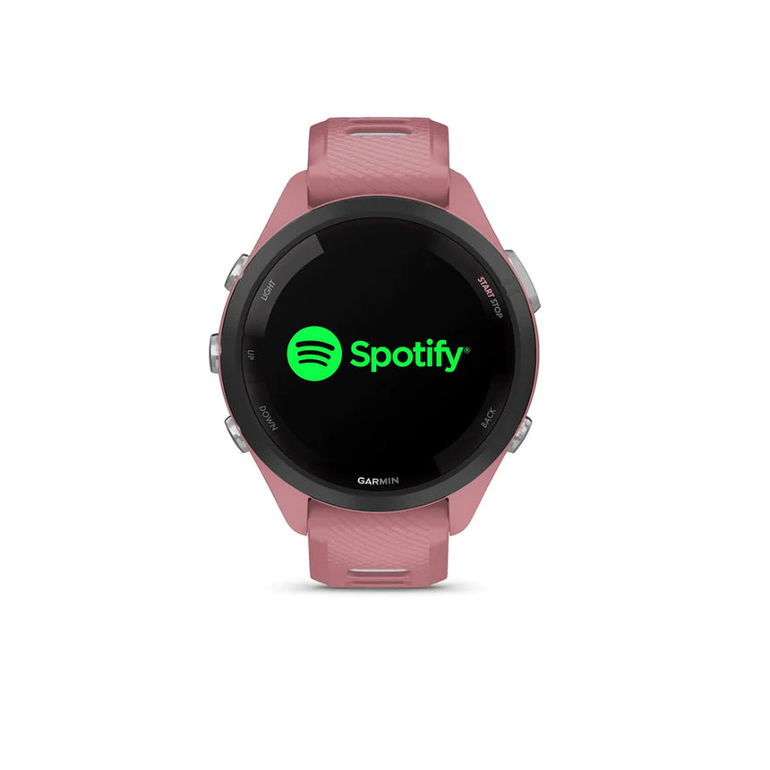 Garmin Forerunner 265S Running Watch - Black Bezel/Light Pink 42mm
