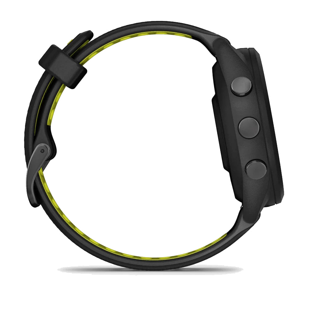 Garmin Forerunner 265S Running Watch - Black/Amp Yellow 42mm