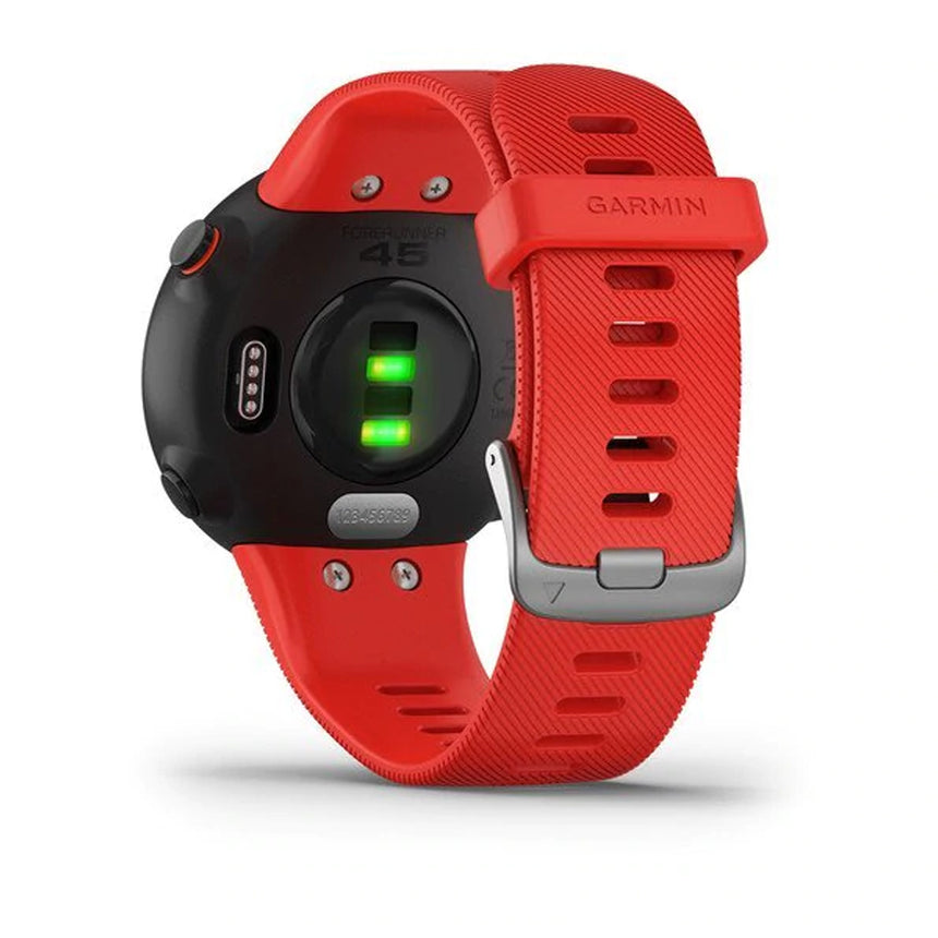 garmin-forerunner-45-Lave-Red-back