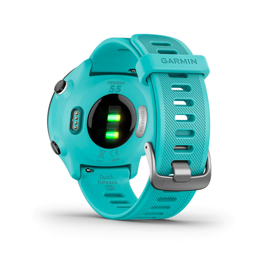 Garmin Forerunner 55 HRM Running Watch - Aqua