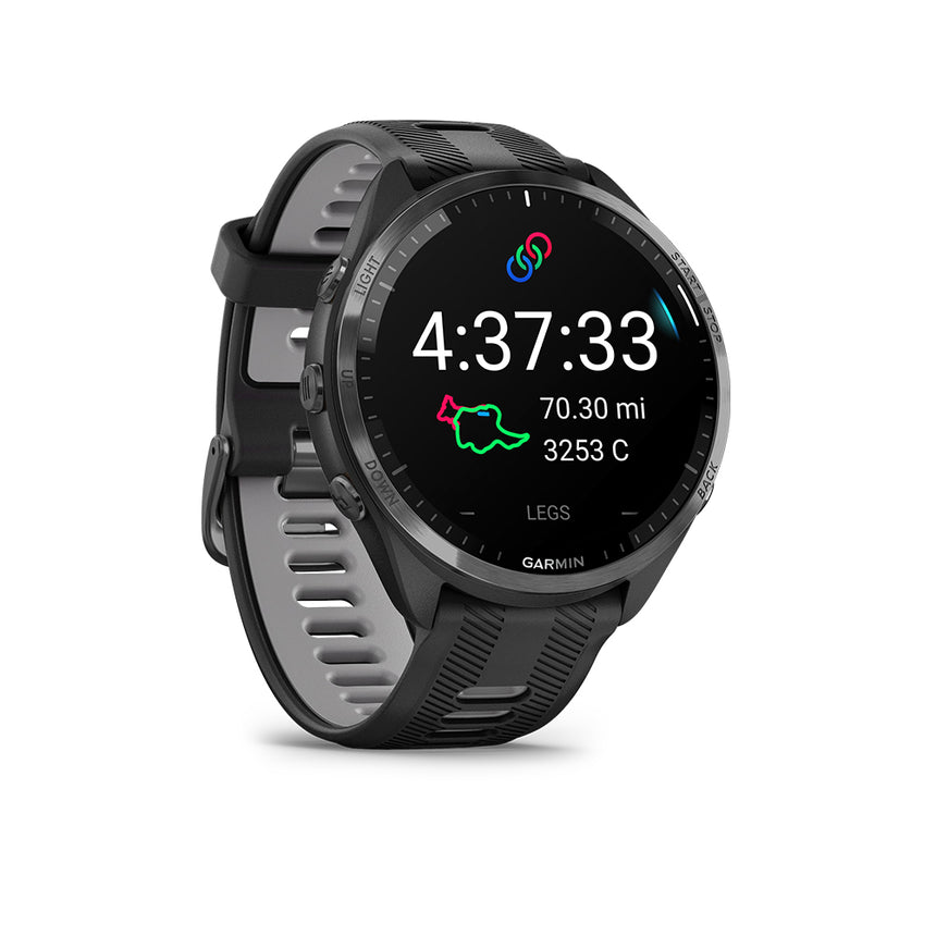 Garmin Forerunner 965 Running Watch - Carbon Grey/Black