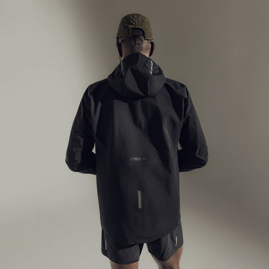 GoreWear Concurve Gore-Tex Men's Running Jacket - Black