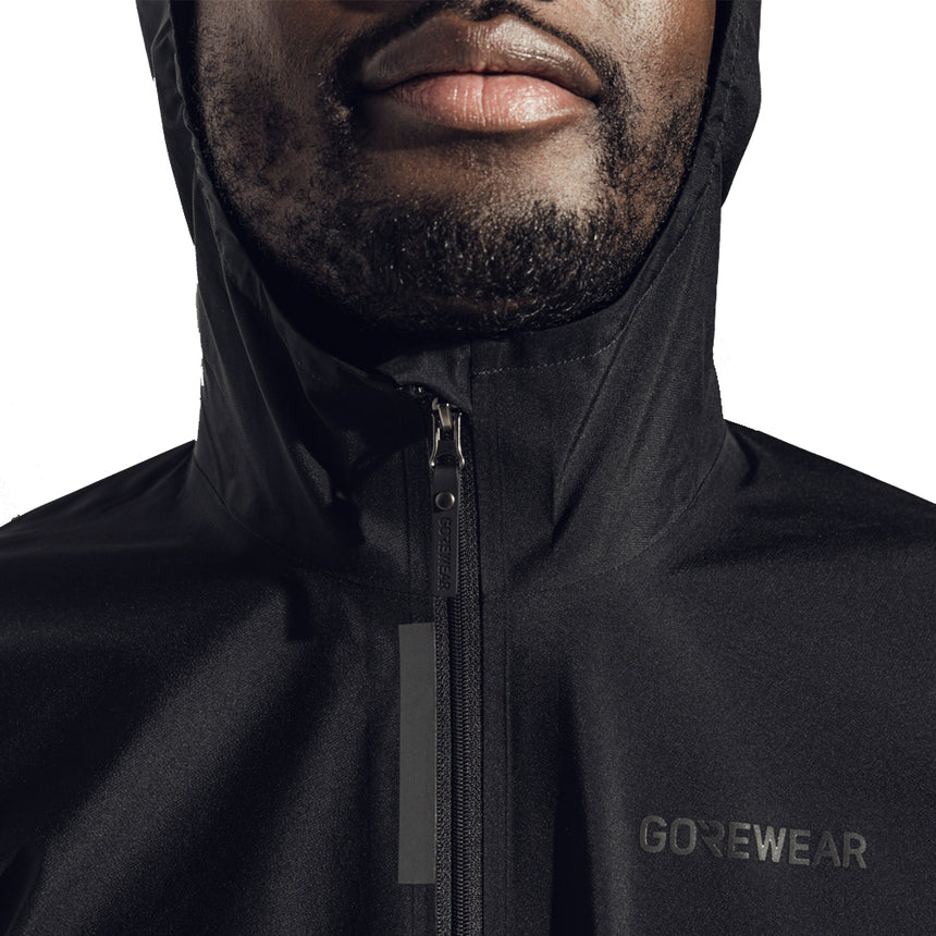 GoreWear Concurve Gore-Tex Men's Running Jacket - Black