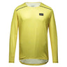 GoreWear Contest Long Sleeve Men's Running Tee - Washed Neon Yellow