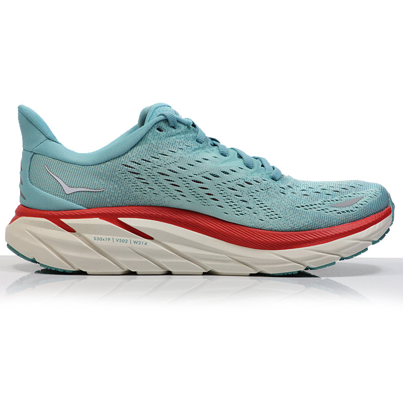 Hoka One One Clifton 8 Women's Running Shoe - Aquarelle