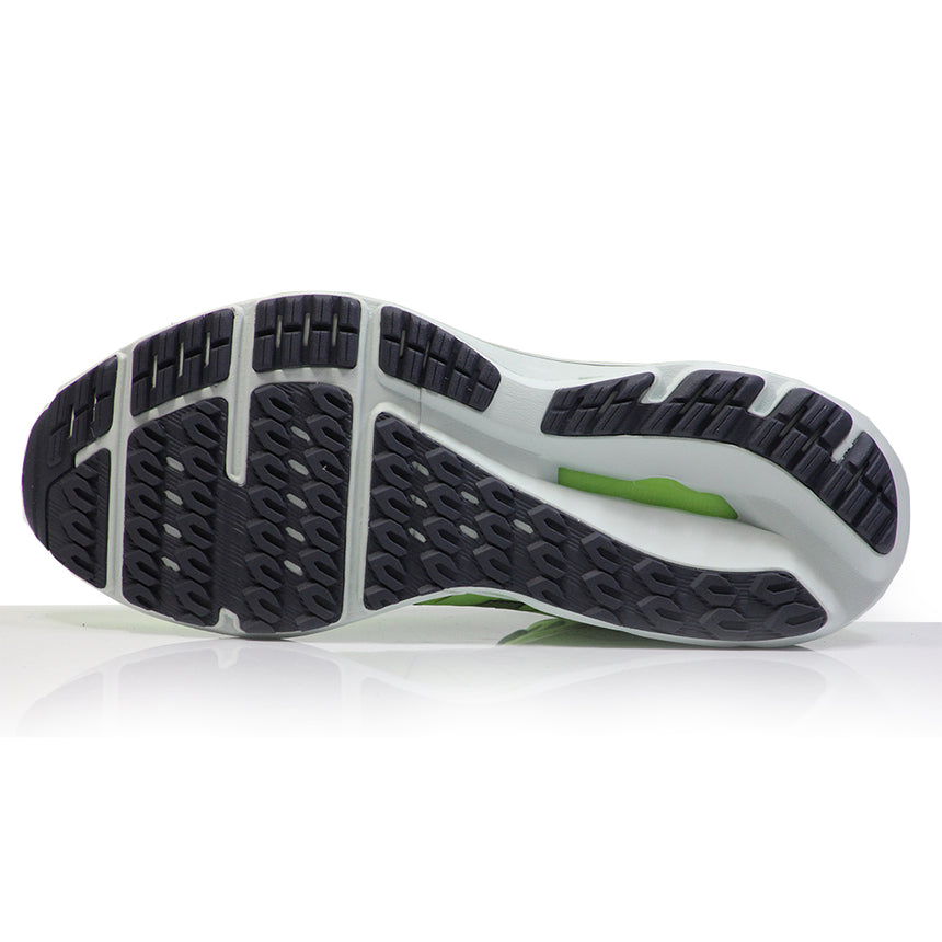 Mizuno Wave Inspire 18 Men's Running Shoe - Neo Lime/Misty Blue/Ebony