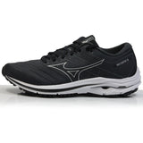Mizuno Wave Inspire 18 Men's 2E Wide Fit Running Shoe - Black/Silver/Ebony