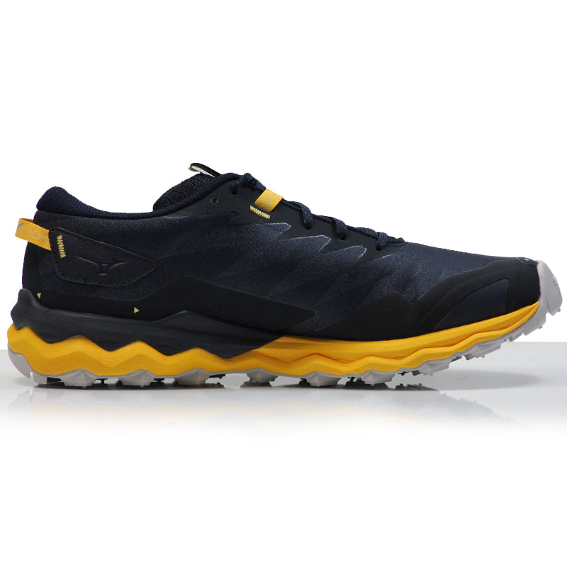 Mizuno Wave Daichi 7 Women's Trail Shoe - Night Sky/Quicksilver/Hot Coral