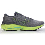 Mizuno Wave Rider 26 Men's Running Shoe - Ultimate Grey/Neo Lime/Ebony