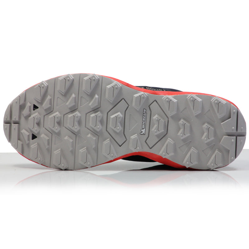 Mizuno Wave Daichi 7 Women's Trail Shoe - Night Sky/Quicksilver/Hot Coral