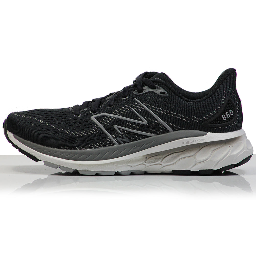 New Balance Fresh Foam X 860v13 Wide Fit Women's Running Shoe - Black/White/Castlerock