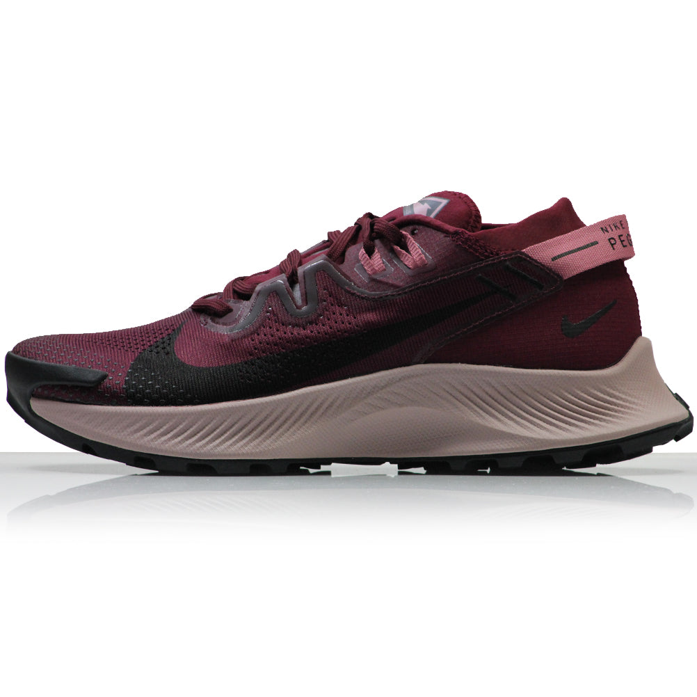 dark burgundy nike shoes