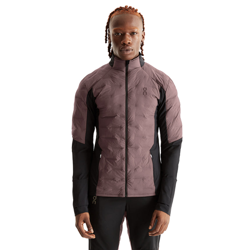 On Running Climate Men's Running Jacket - Grape/Black