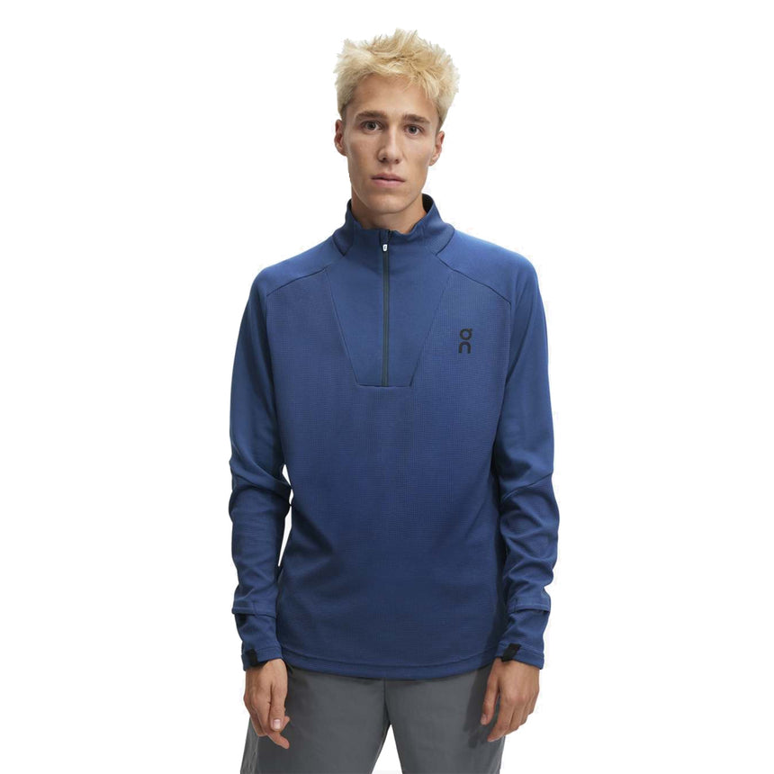 On Running Climate Men's Long Sleeve Top - Denim