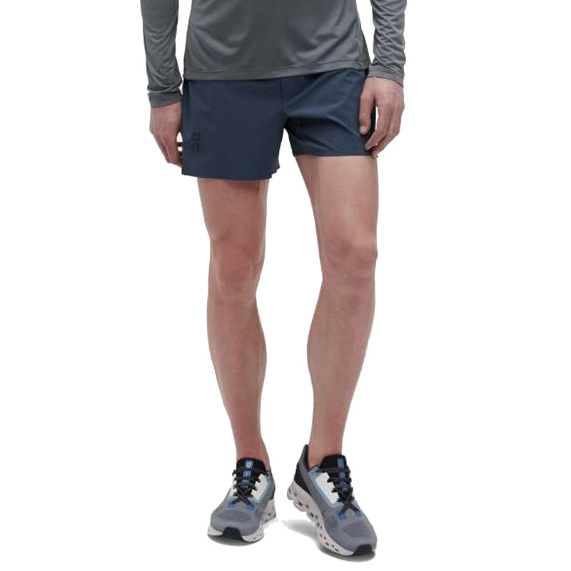 On Running Lightweight 5inch Men's Running Short - Denim/Black
