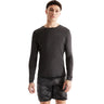 On Running Performance Lumos Long Sleeve Men's Running Tee - Black/Iron