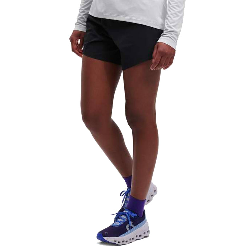 On Running 5inch Women's Running Short - Black