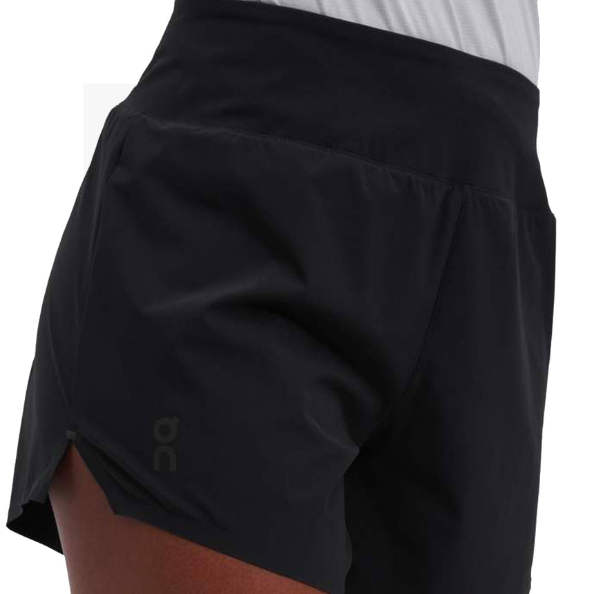 On Running 5inch Women's Running Short - Black