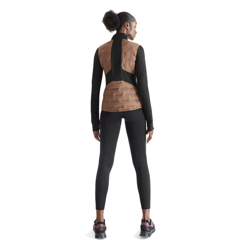 On Running Climate Women's Running Jacket - Cocoa/Black