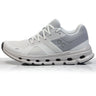 On CloudRunner Women's Wide Fit Running Shoe - White/Frost