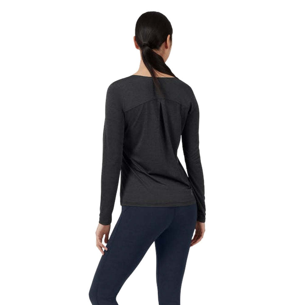On Running Performance Long Sleeve Women's Running Tee - Black