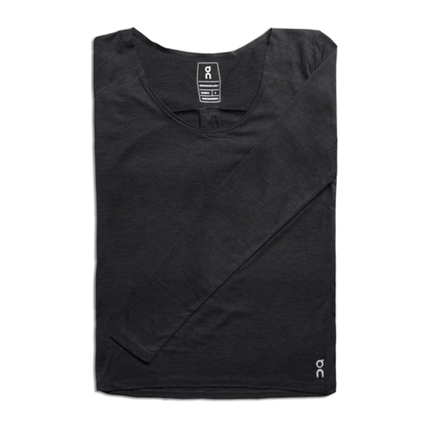 On Running Performance Long Sleeve Women's Running Tee - Black