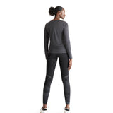 On Running Performance Lumos Long Sleeve Women's Running Tee - Black/Iron