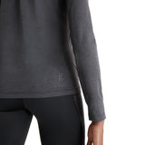 On Running Performance Lumos Long Sleeve Women's Running Tee - Black/Iron
