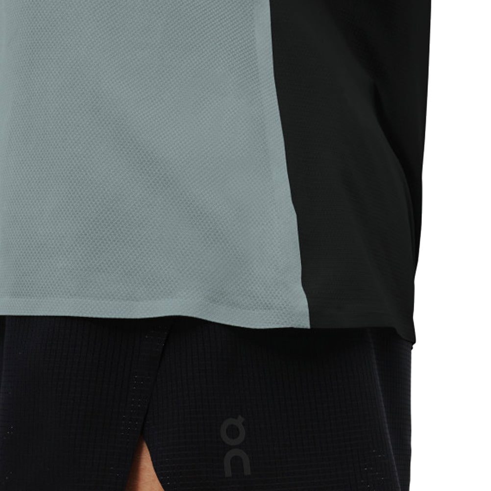 On Running Performance Short Sleeve Women's Running Tee - Sea/Black