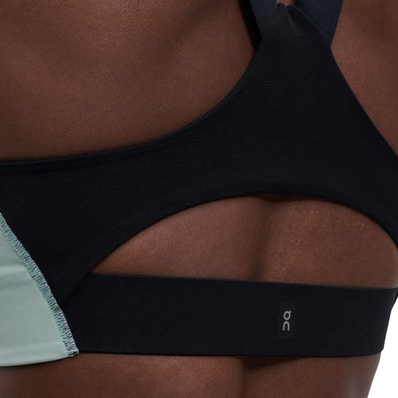 On Running Performance Sports Bra - Sea/Black