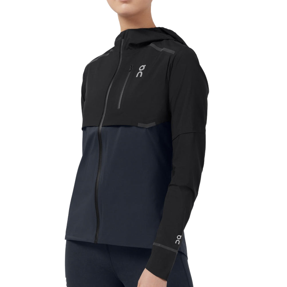 On Running Weather Women's Running Jacket - Black/Navy