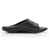 OOfos Unisex OOahh Recovery Slide - Black