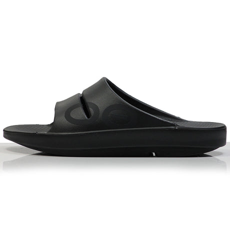oofos-ooahh-slide-black-side