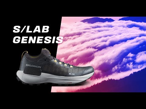 Salomon S/LAB Genesis Unisex Trail Shoe - Vanilla Ice/Decadent Chocolate/Black