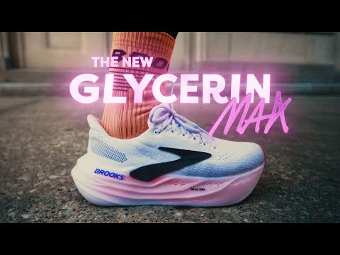 Brooks Glycerin Max Men's Running Shoe - Lime/Navy Peony/White