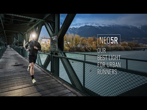 Ledlenser NEO5R With Chest Strap Head Torch - Grey/Black