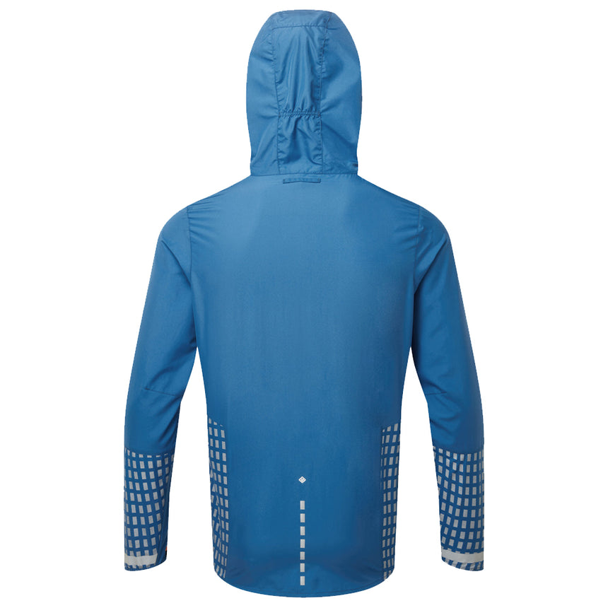 Ronhill Tech Afterhours Men's Running Jacket - Admiral/Limestone/Reflective