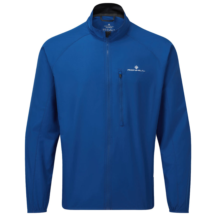 Ronhill Core Men's Running Jacket - Dark Cobalt/Bright White