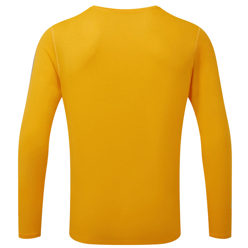 Ronhill Core Long Sleeve Men's Running Tee - Sunray/Kingfisher
